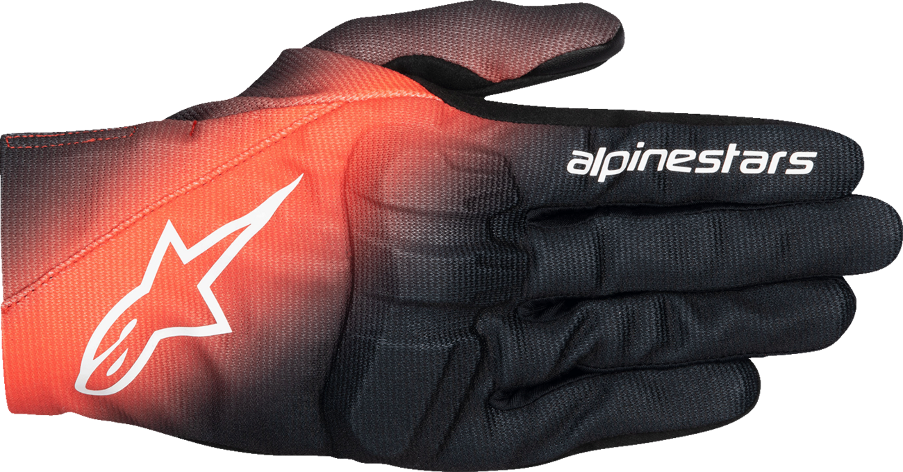 Reef V2 Gloves - Black/Fluo Red/White - XL