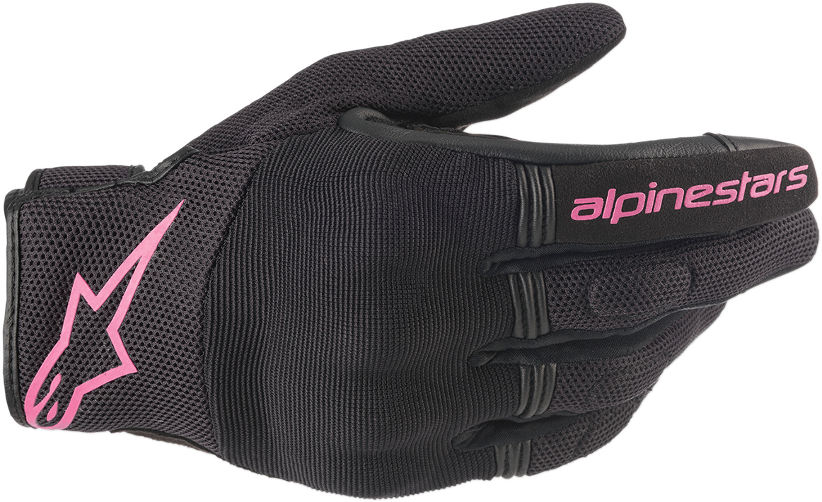 Stella Copper Gloves - Black/Fuchsia - Medium