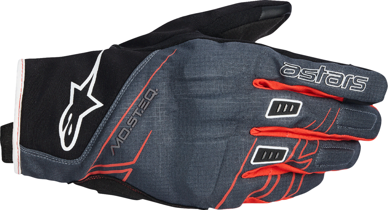 Moblast WP Gloves - Black/Anthracite/Orange - Large