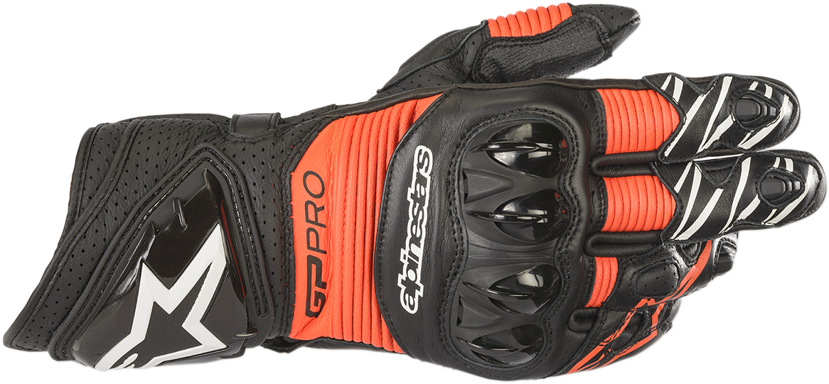 GP Pro RS3 Gloves - Black/Fluo Red - XL