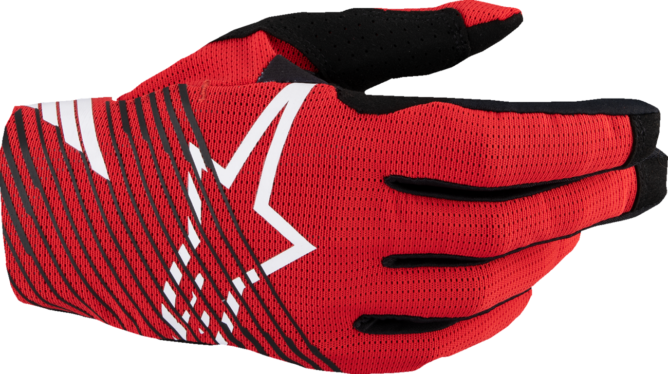 Radar Pro MX Gloves - Bright Red - Small