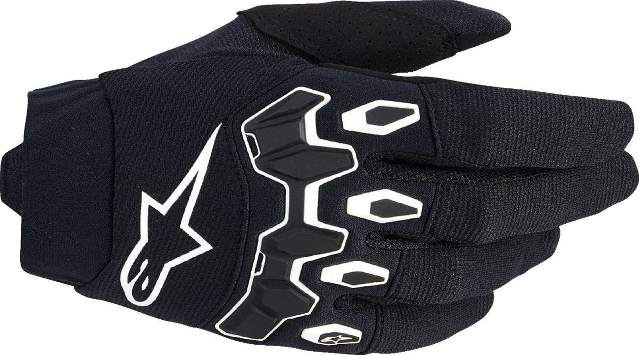 Full Bore V2 Gloves - Black/White - Large