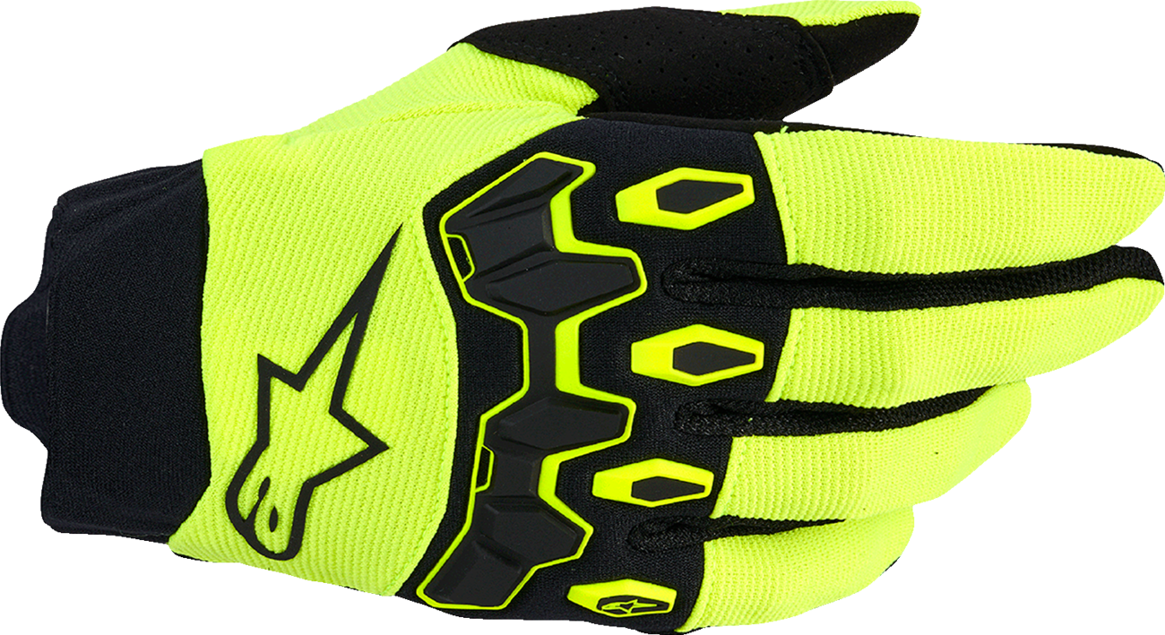 Full Bore V2 Gloves - Fluo Yellow/Black - XL