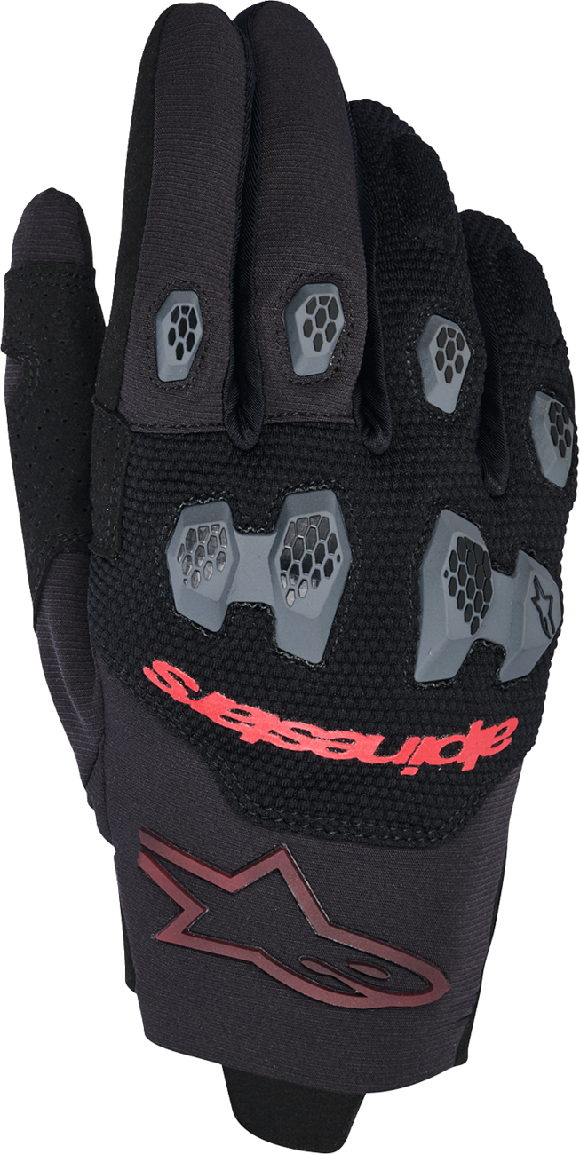 Pro-Dura Gloves - Black/Bright Red - XL