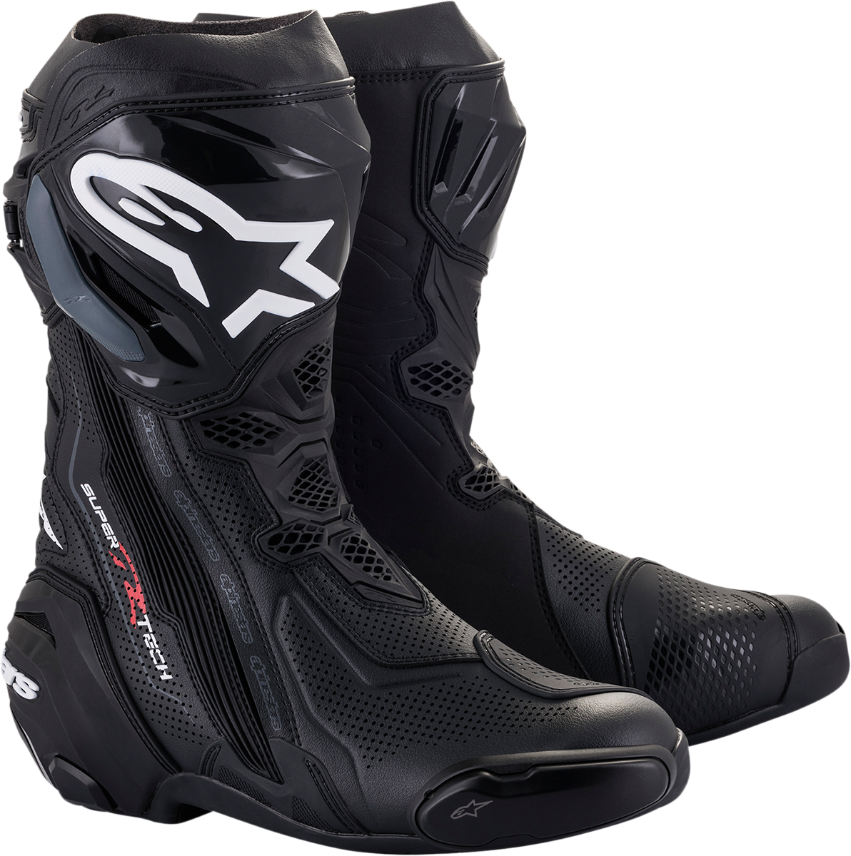 Supertech R Vented Boots - Black - US 12.5 / EU 48