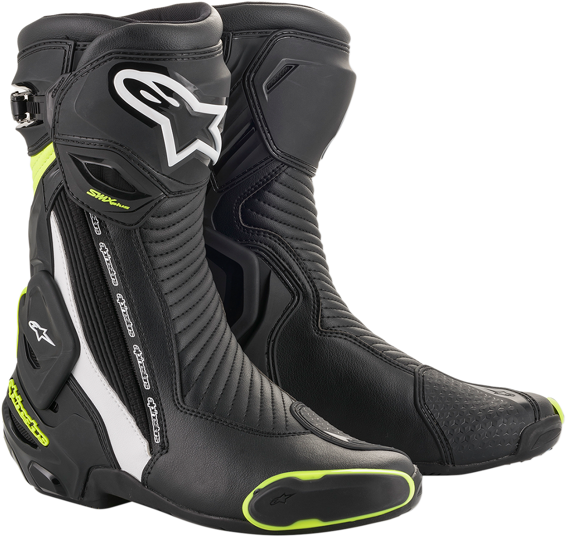 SMX Plus Boots - Black/White/Yellow Fluorescent - US 6.5 / EU 40