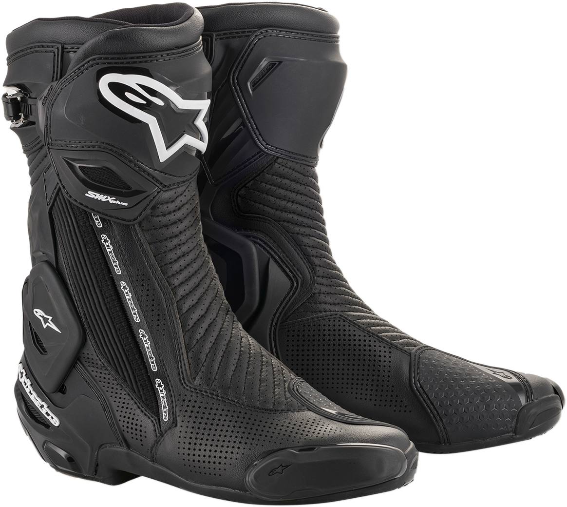 SMX Plus Vented Boots - Black - US 10.5 / EU 45