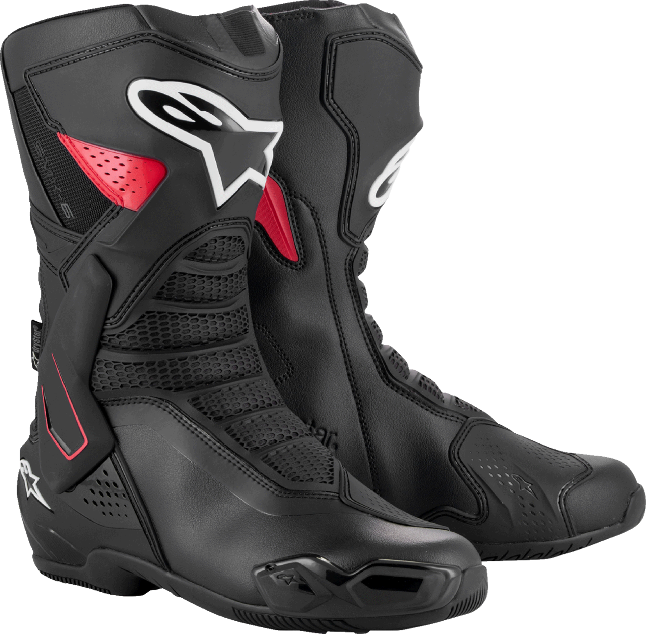 SMX-6 V3 Drystar® Boots - Black/Red - US 7.5/EU 41