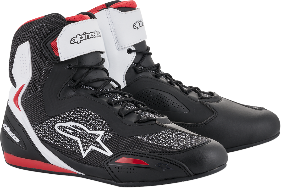 Faster-3 Rideknit® Shoes - Black/White/Red - US 13.5 / EU 47.5