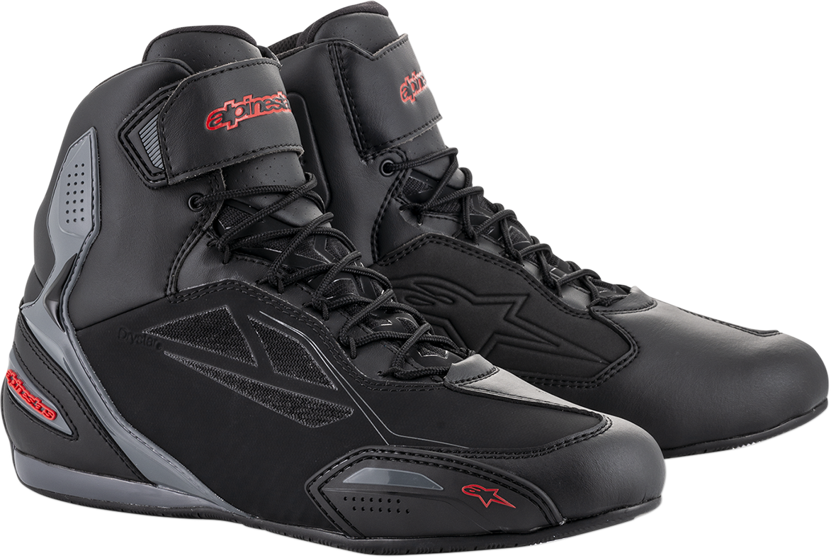 Faster-3 Drystar® Shoes - Black/Gray/Red - US 7