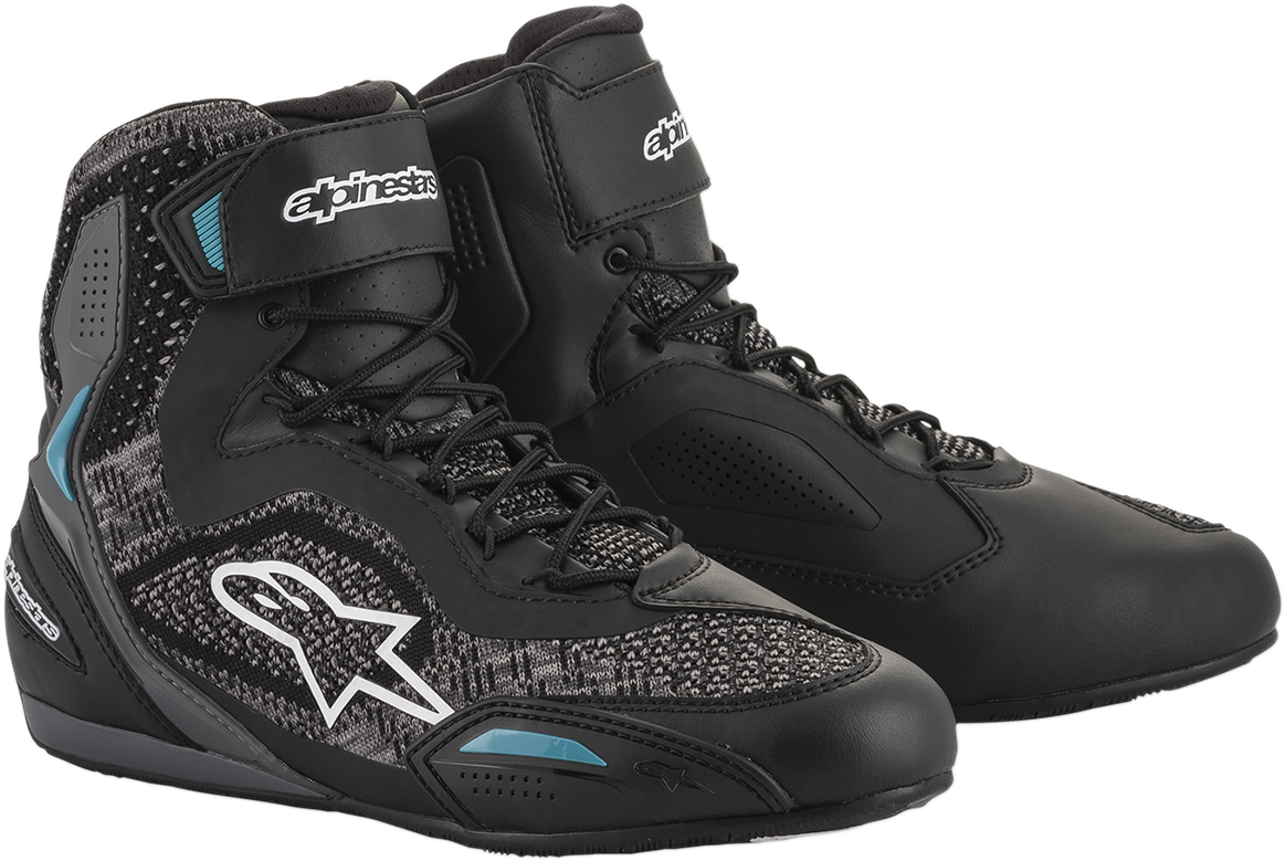 Stella Faster-3 Rideknit Shoes - Black/Teal - US 11.5 / EU 44