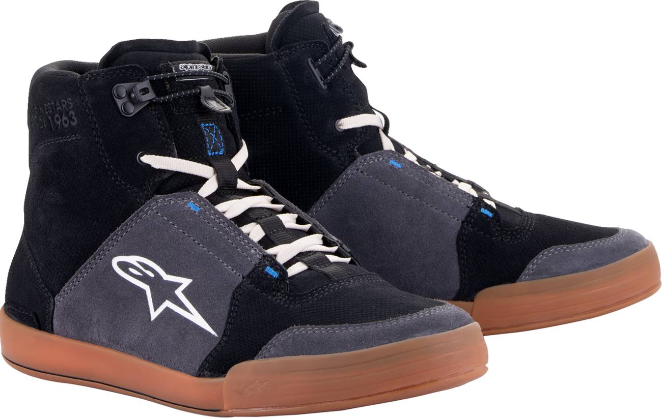 Chrome Shoes - Black/Asphalt/Gum Blue - US 8 / EU 40.5