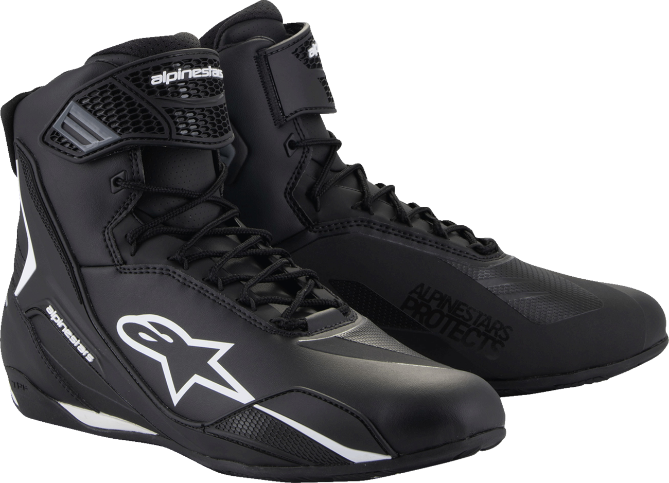 Faster-4 Shoes - Black/White - US 7