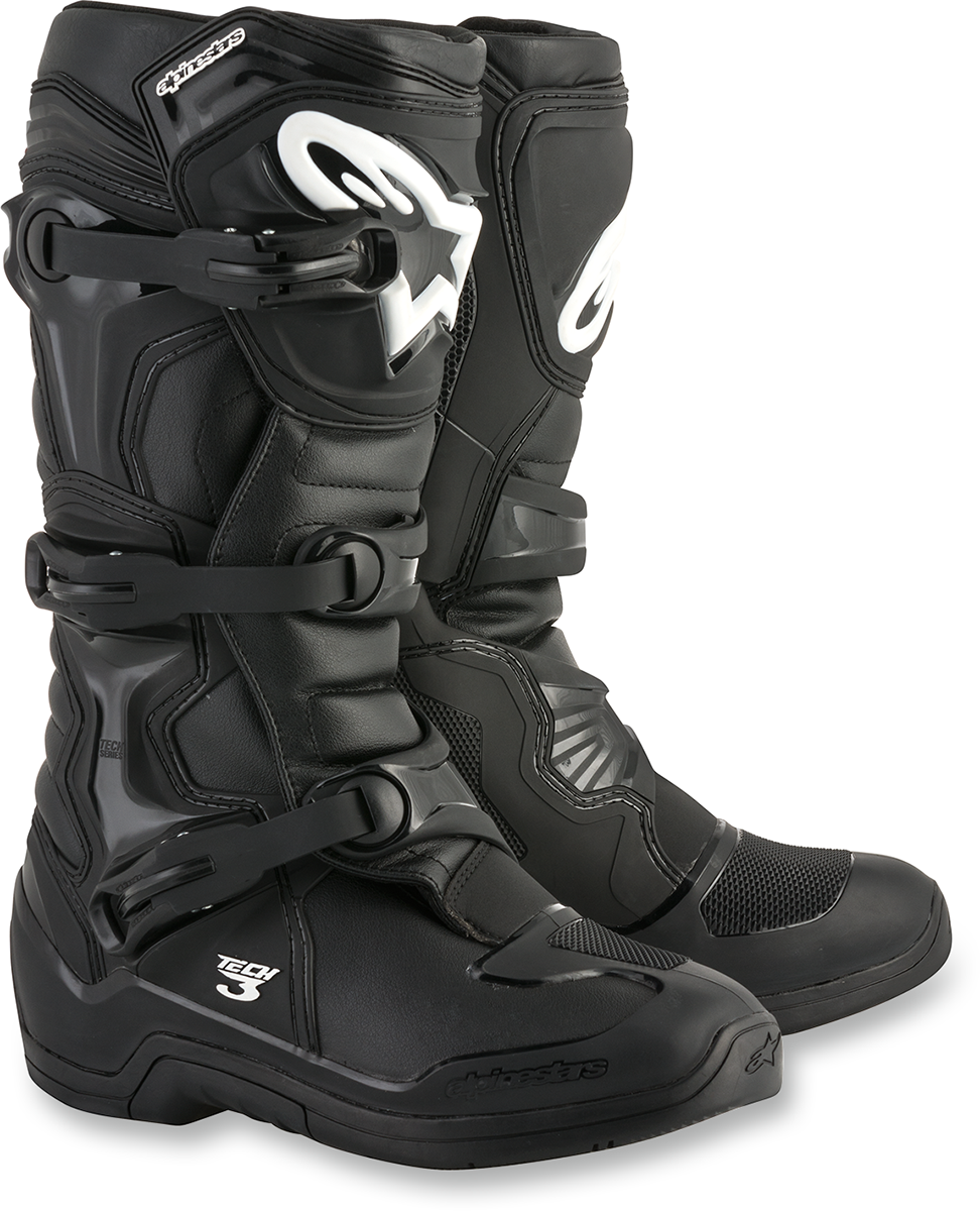 Tech 3 Boots - Black - US 9 / EU 43