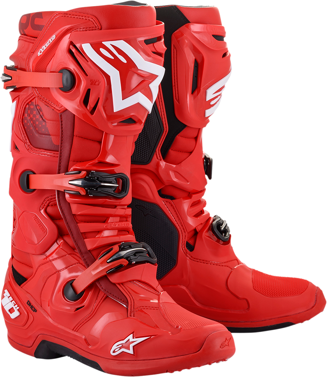 Tech 10 Boots - Red - US 13 / EU 48
