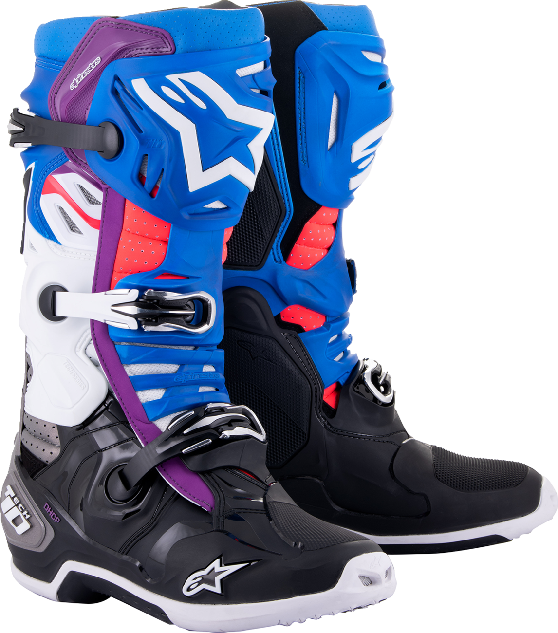 Tech 10 Supervented Boots - Blue/Black/White - US 12 / EU 47