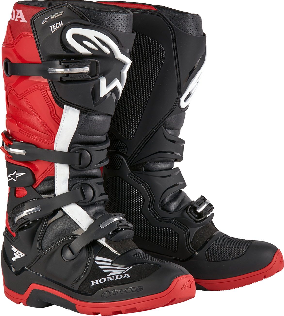 Tech 7 Enduro Drystar® Boots - Black/Red - US 9 / EU 43