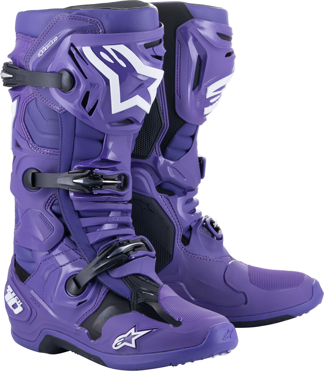 Tech 10 Boots - Purple/Black - US 7 / EU 40.5