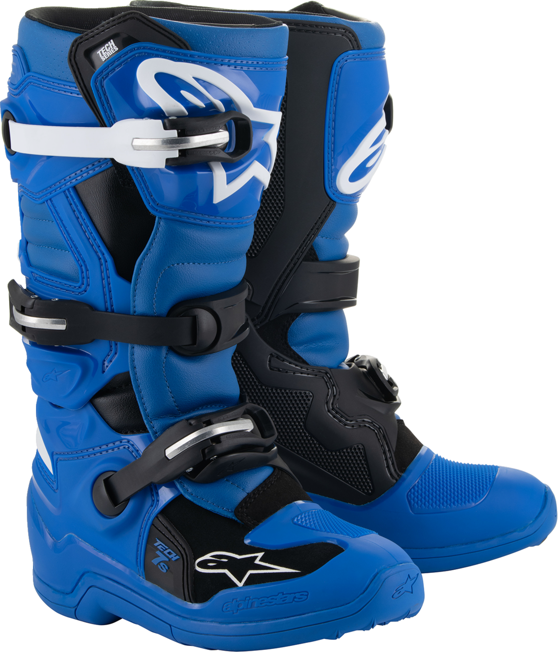 Youth Tech 7S Boots - Blue/Black/White - US 5 / EU 38
