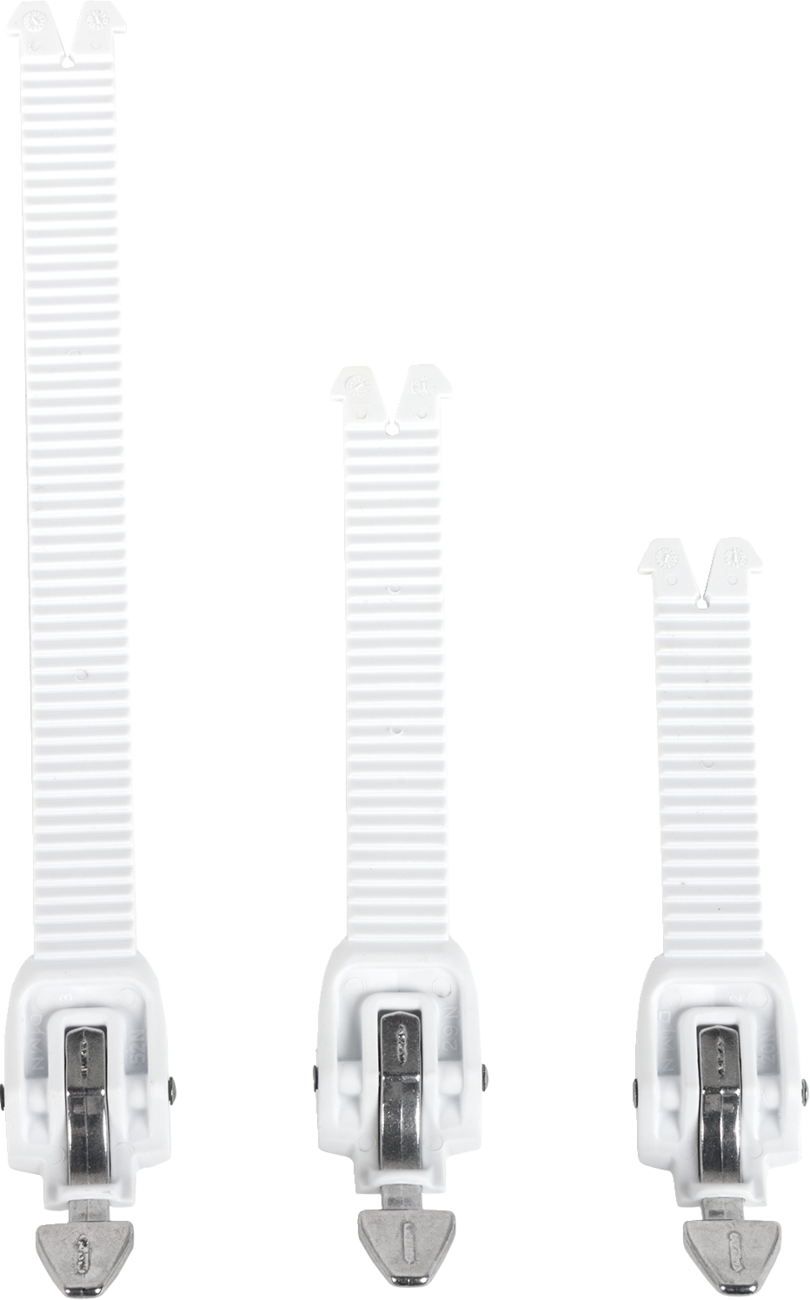Boot Strap Kit - Tech 7S/Tech-T - White
