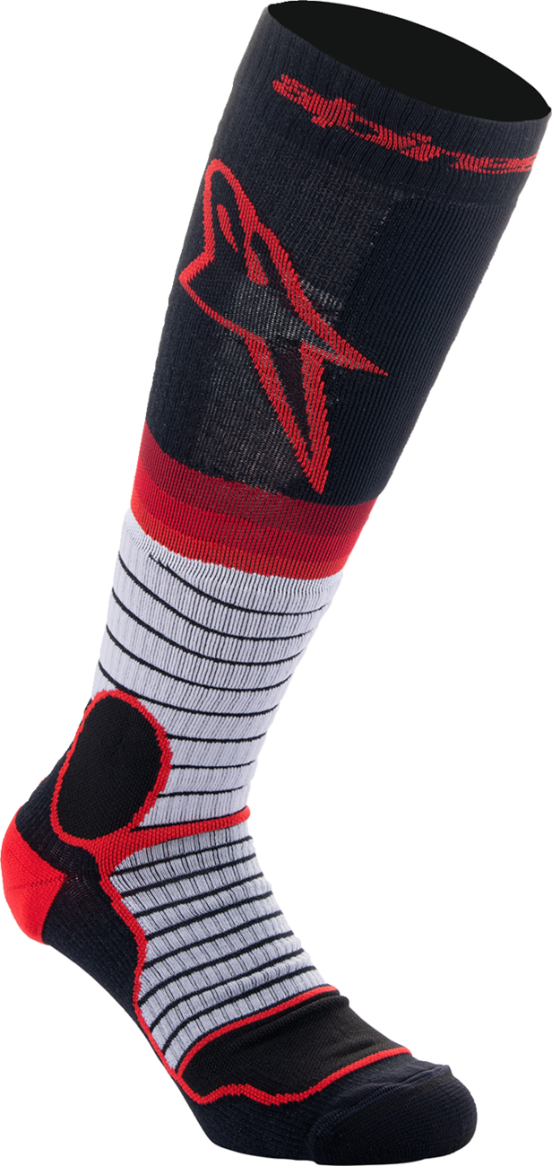 MX Pro Socks - Black/Red/Gray - Medium