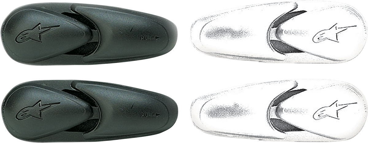Flexible Toe Sliders - White