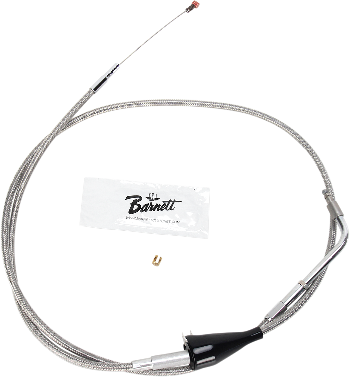 Stainless Steel Idle Cable - +6" - '02-'07 Touring