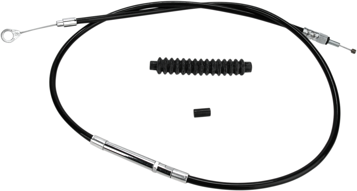 High-Efficiency Black Vinyl Clutch Cable - Standard Size