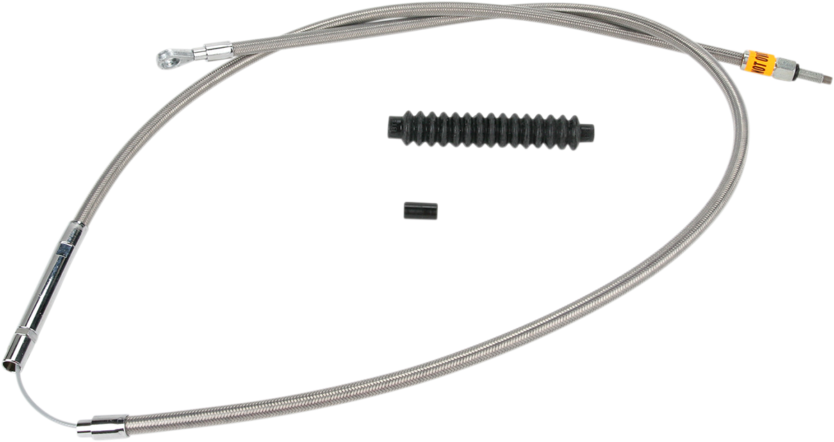 High-Efficiency Stainless Steel Clutch Cable for Harley-Davidson - +6" - '86-'11 Sportster
