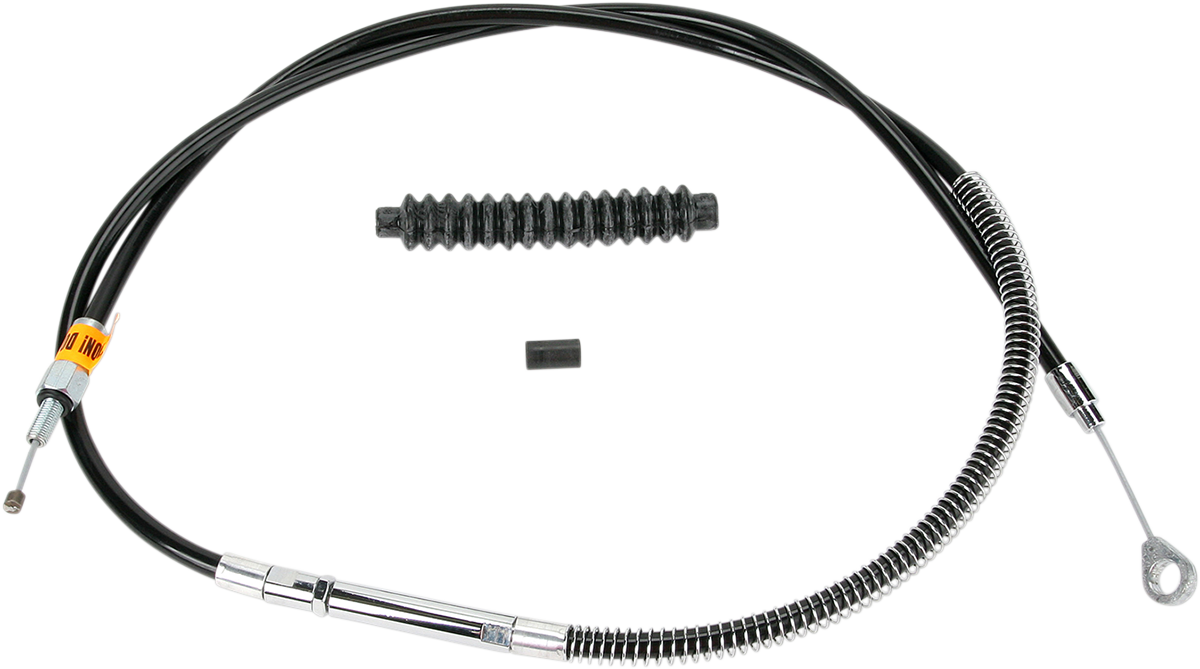 High-Efficiency Black Vinyl Clutch Cable - Standard Size