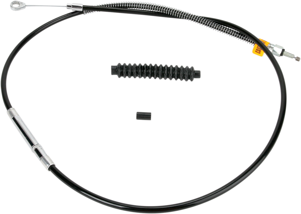 High-Efficiency Black Vinyl Clutch Cable - Standard Size