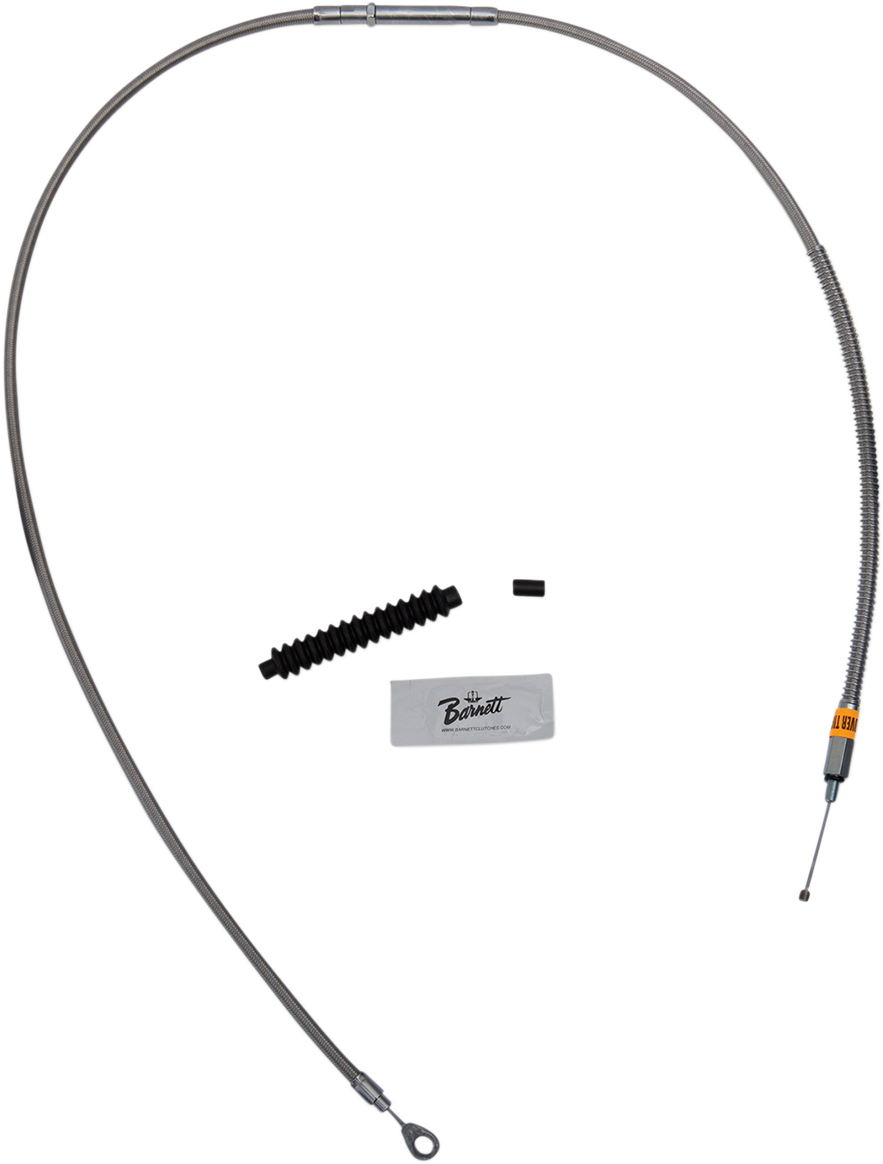 High-Efficiency Stainless Steel Clutch Cable for Harley-Davidson - Standard - '89-'06 Touring