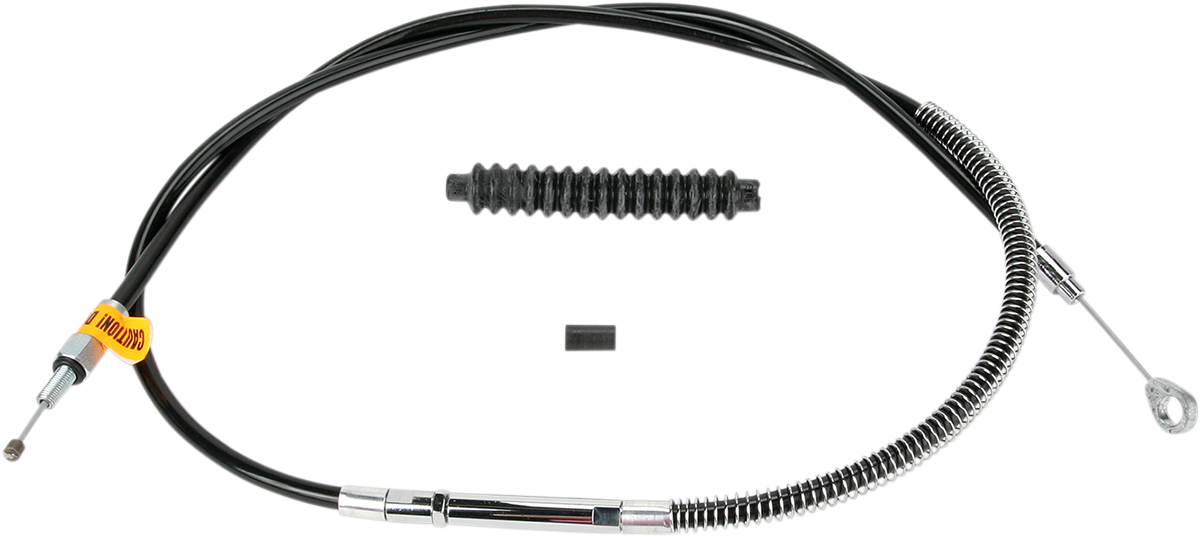 High-Efficiency Black Vinyl Clutch Cable - Standard Size