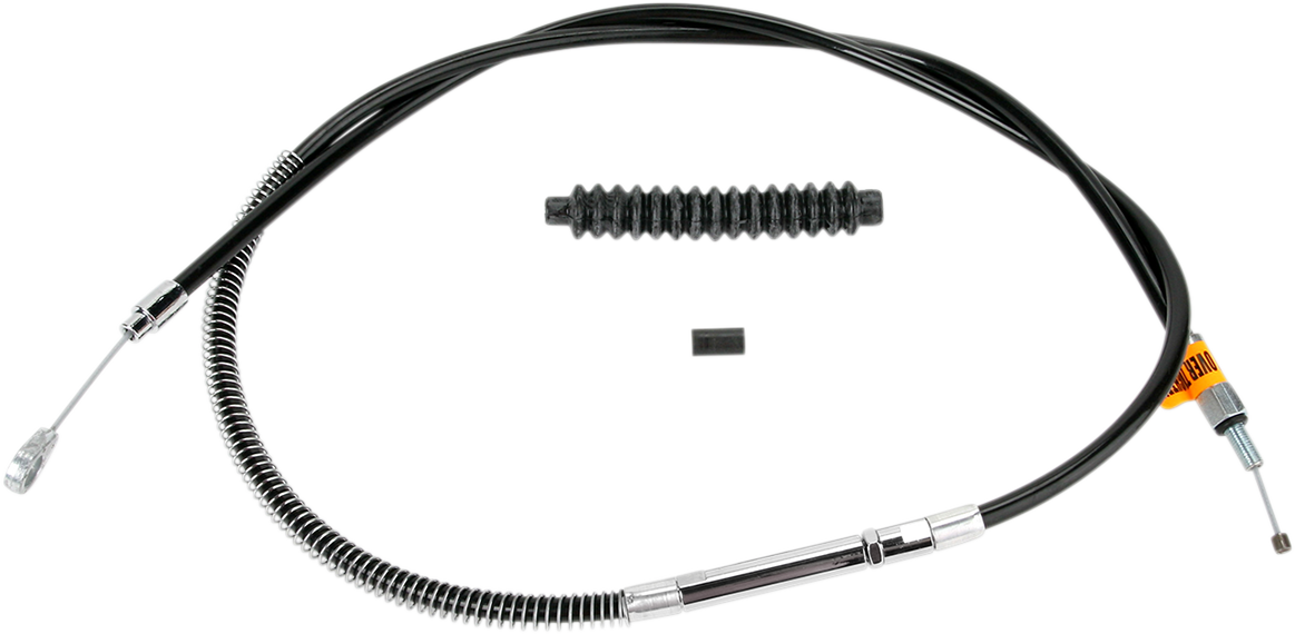High-Efficiency Black Vinyl Clutch Cable - Standard Size