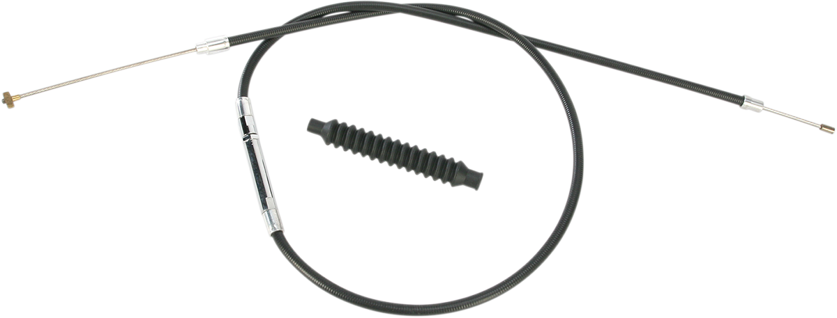 High-Efficiency Black Vinyl Clutch Cable - Standard Size