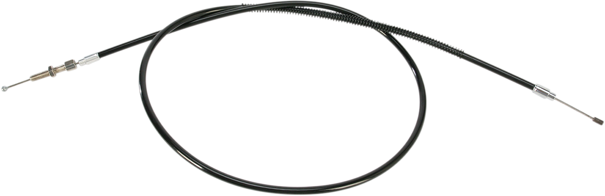 High-Efficiency Black Vinyl Clutch Cable - +6" Size