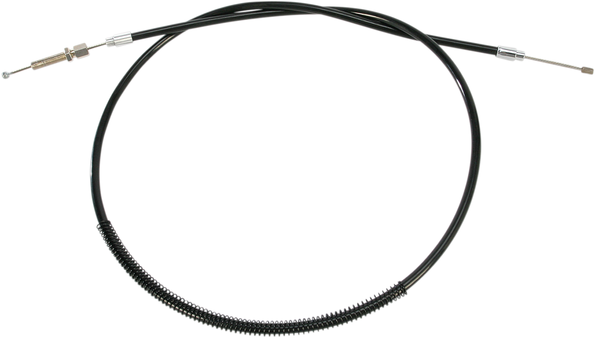 High-Efficiency Black Vinyl Clutch Cable - +6" Size