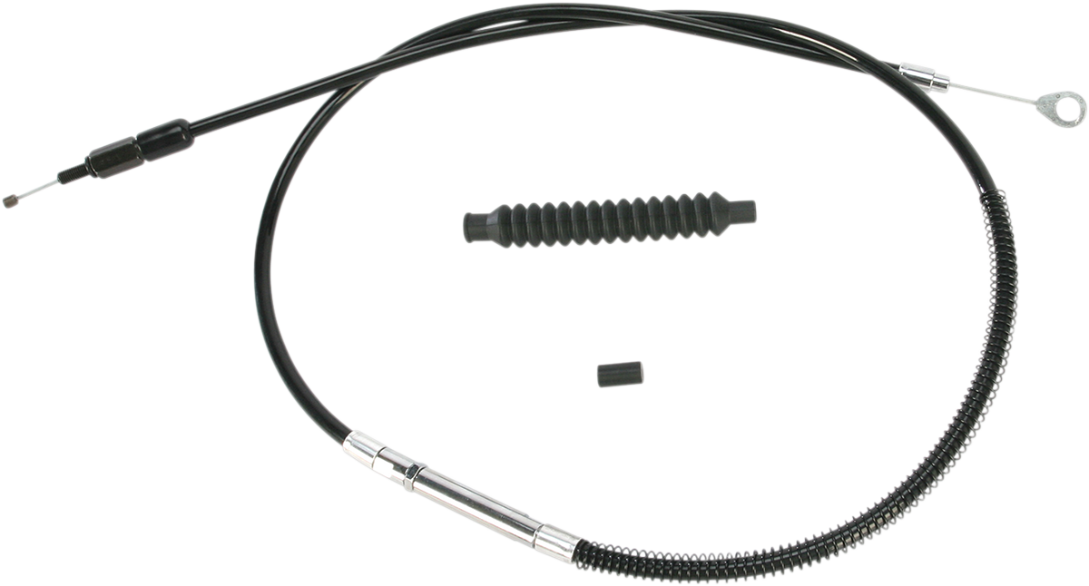 High-Efficiency Black Vinyl Clutch Cable - Standard Size