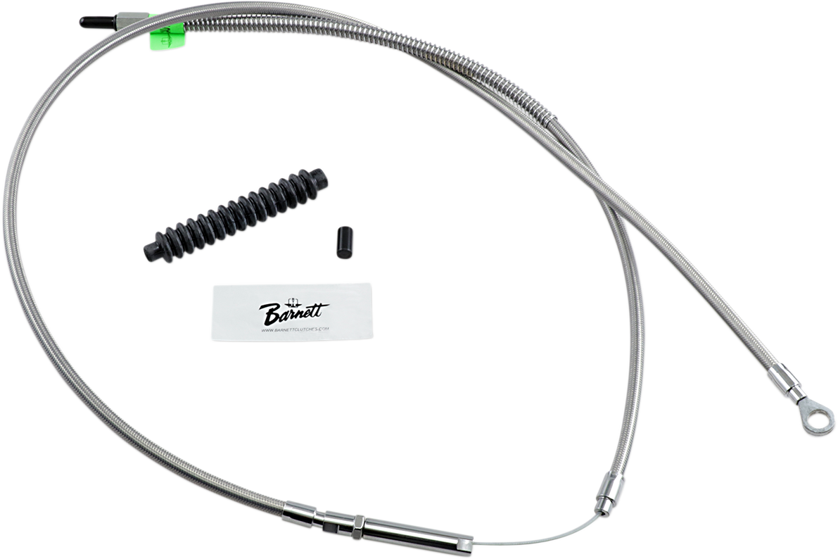 High-Efficiency Stainless Steel Clutch Cable for Harley-Davidson - +8" - '08-'16 Touring/Trike