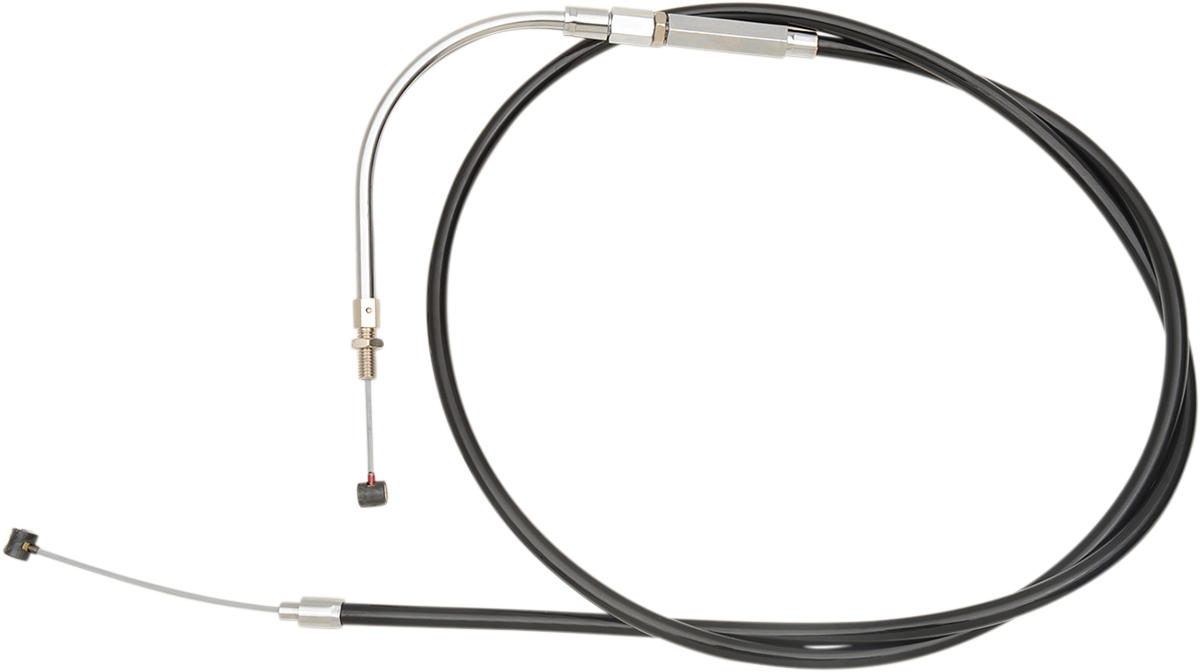 Black Vinyl Clutch Cable - +6" - Victory