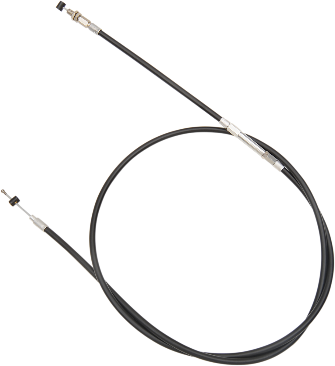 Black Vinyl Clutch Cable - Indian