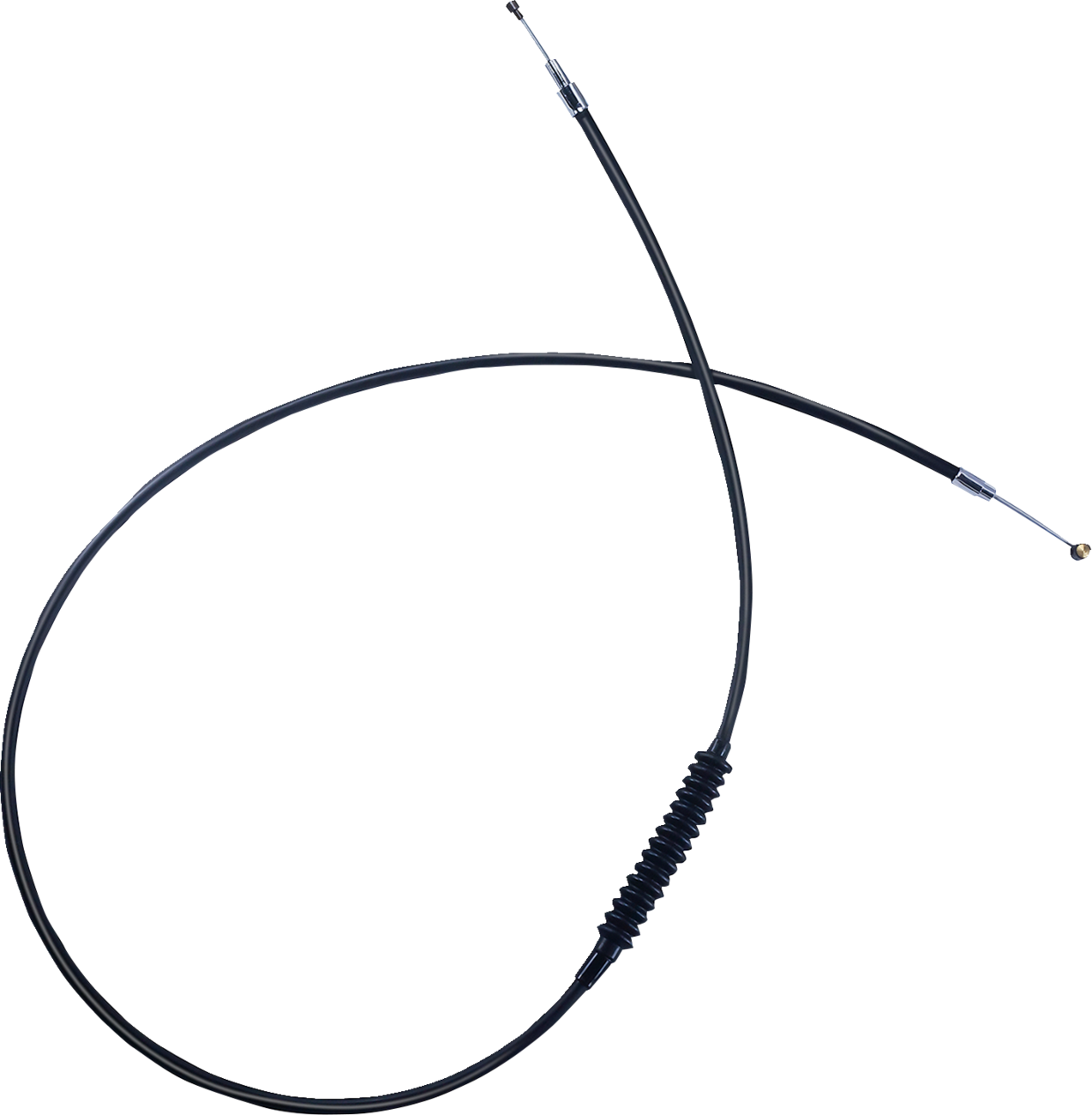 High-Efficiency Black Vinyl Clutch Cable - Standard Size