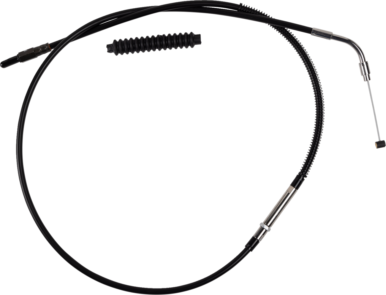 High-Efficiency Black Vinyl Clutch Cable - Standard Size