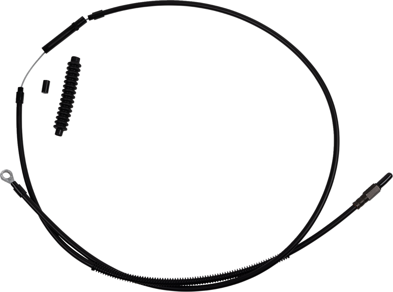 High-Efficiency Stealth Clutch Cable - +10" - '18-'23 Softail