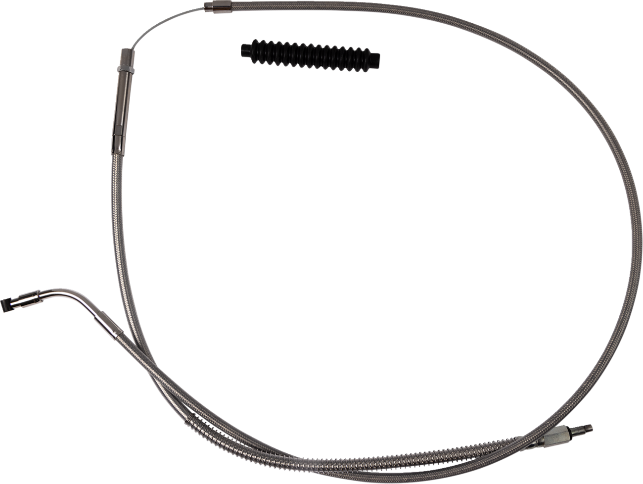 High-Efficiency Stainless Steel Clutch Cable for Harley-Davidson - +8" - '23-'24 FLHXSE