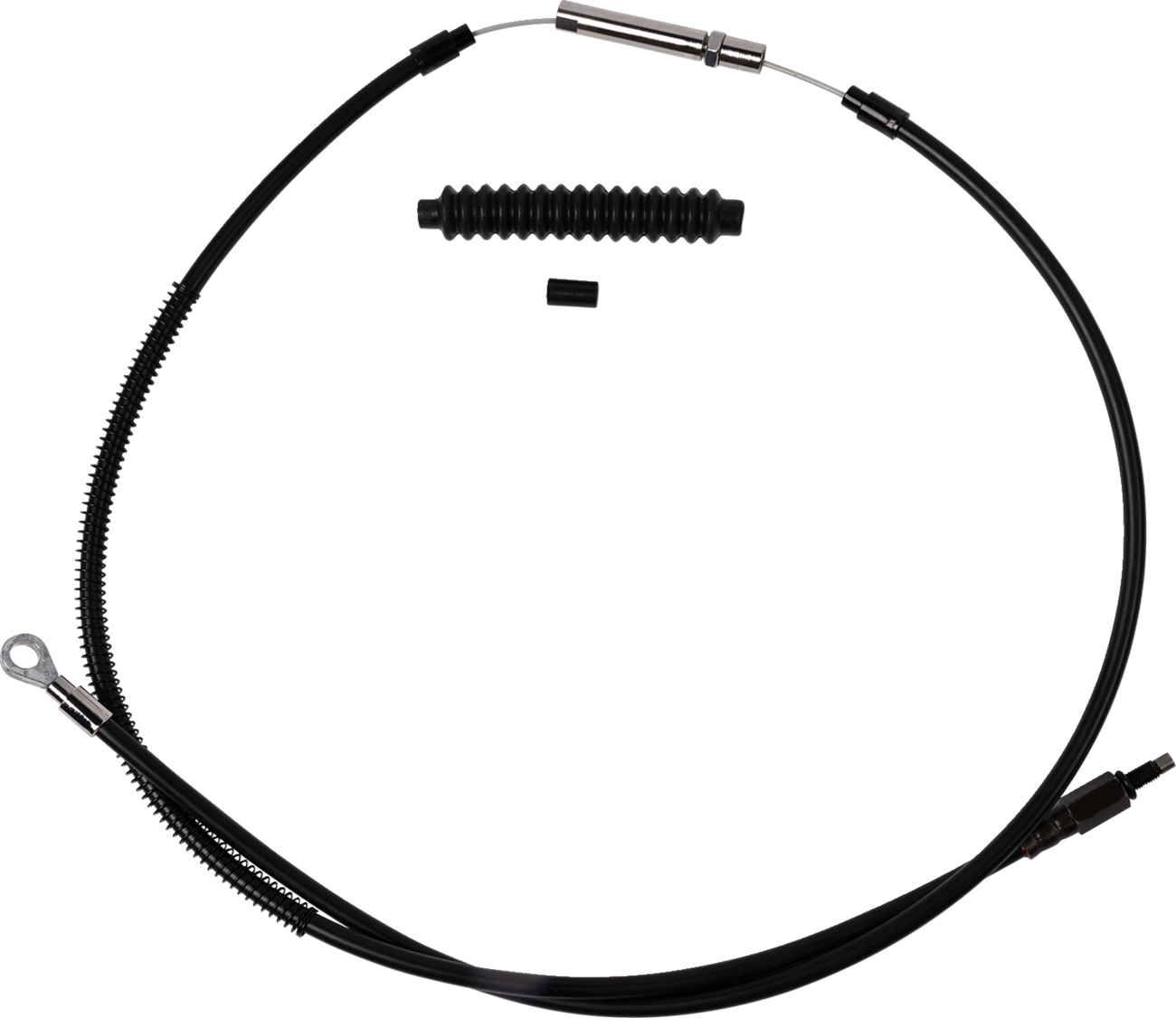 High-Efficiency Black Vinyl Clutch Cable - Standard Size