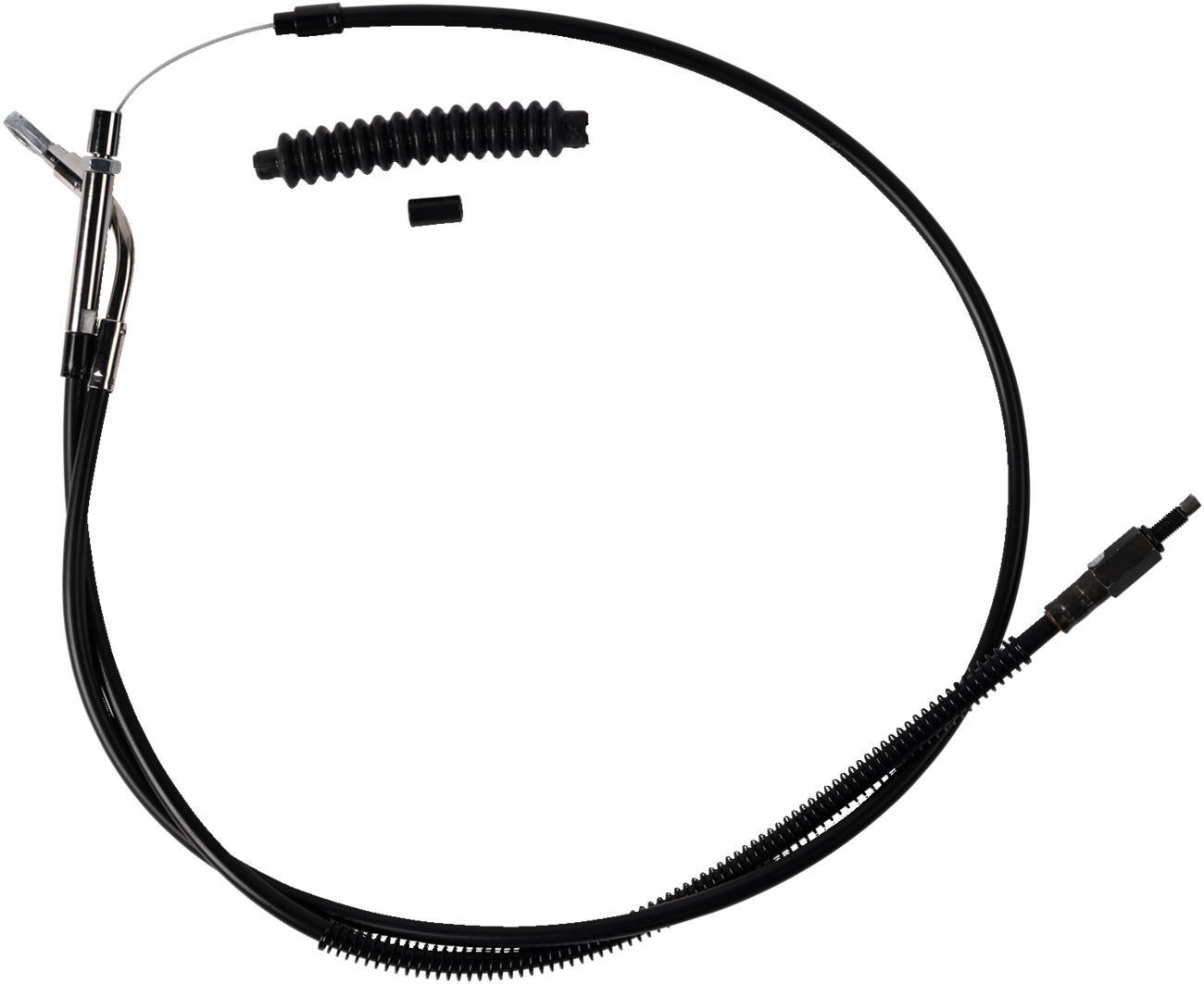 High-Efficiency Black Vinyl Clutch Cable - Standard Size