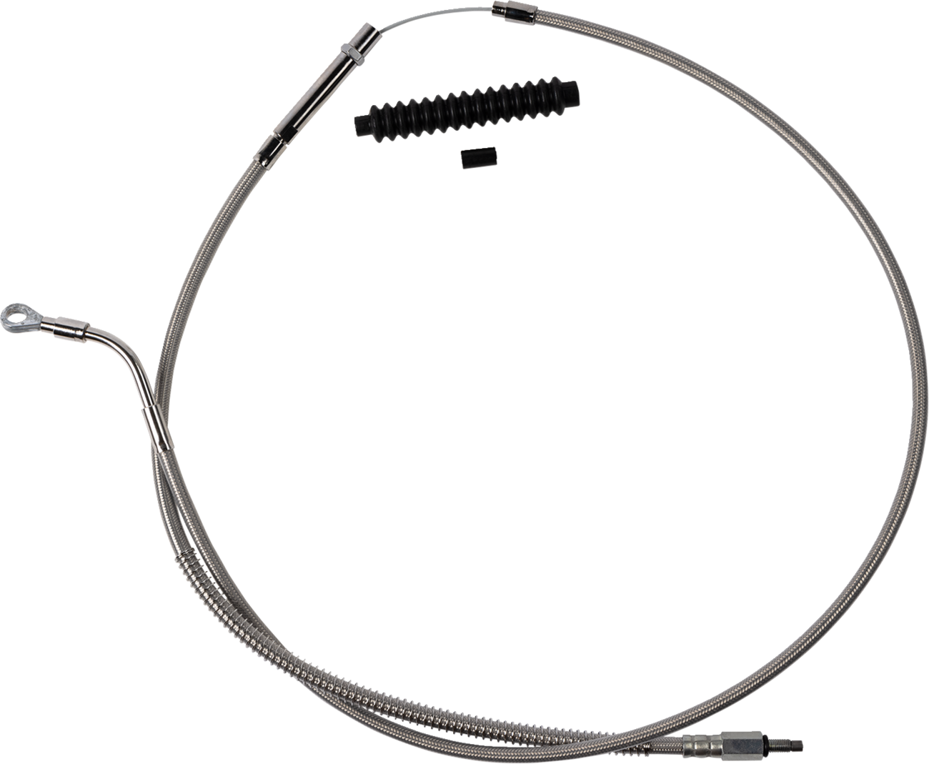 High-Efficiency Stainless Steel Clutch Cable for Harley-Davidson - Standard - '21-'24 FLH