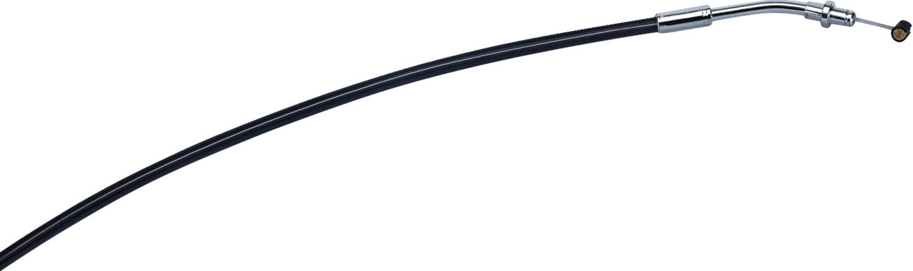 Black Vinyl Clutch Cable - Indian