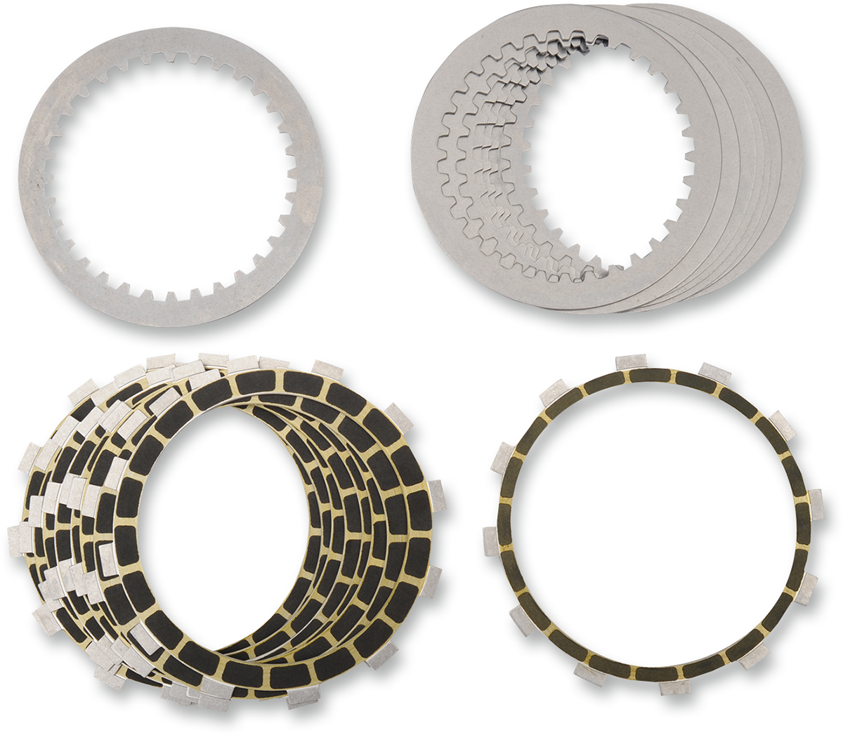 Clutch Plate Kit - Carbon Fiber - Yamaha